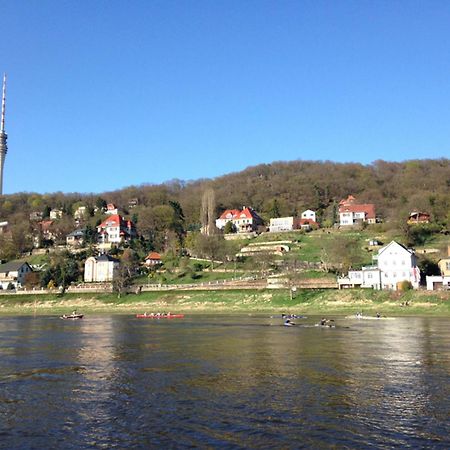 Ferienwohung in Dresden am Elbhang Exterior foto