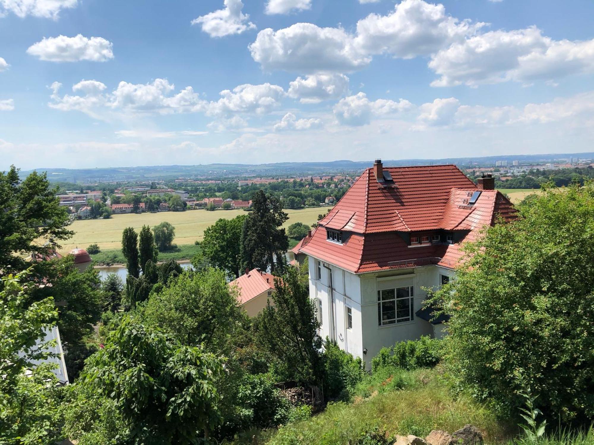 Ferienwohung in Dresden am Elbhang Exterior foto